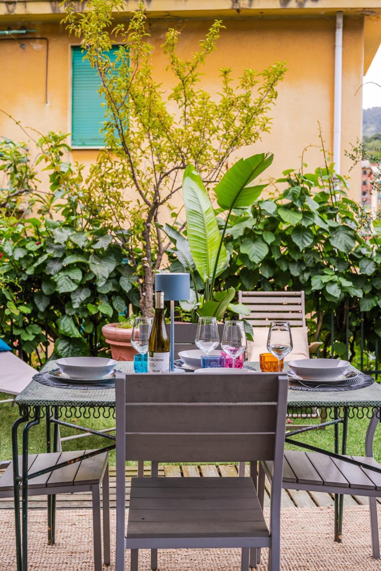 Terrazza Portofino Splendido Appartamento Con Piscina Idromassaggio - Parcheggio Gratis Santa Margherita Ligure Kültér fotó