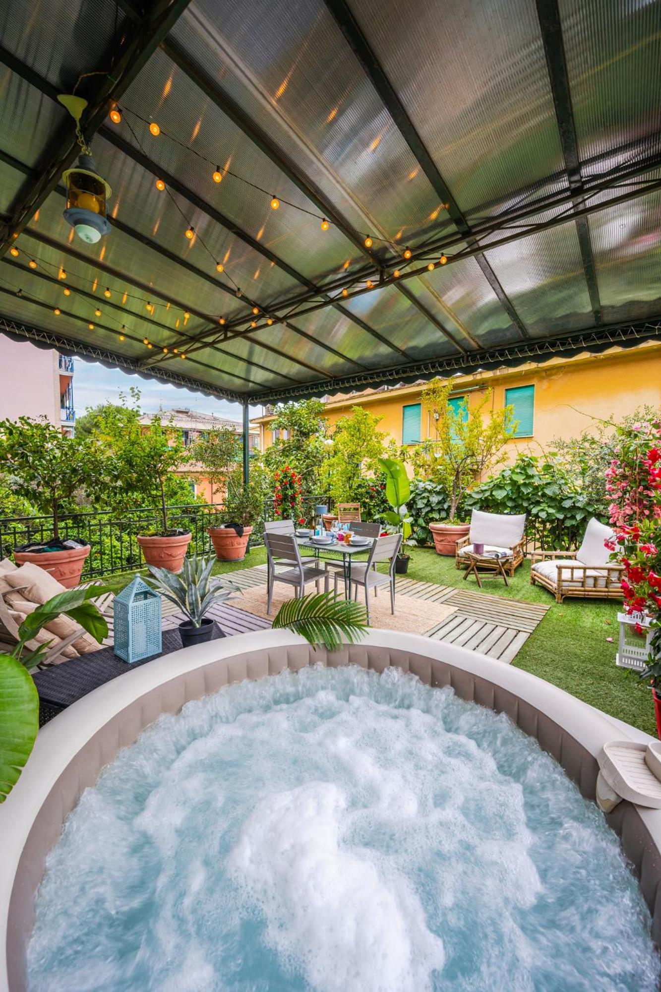 Terrazza Portofino Splendido Appartamento Con Piscina Idromassaggio - Parcheggio Gratis Santa Margherita Ligure Kültér fotó