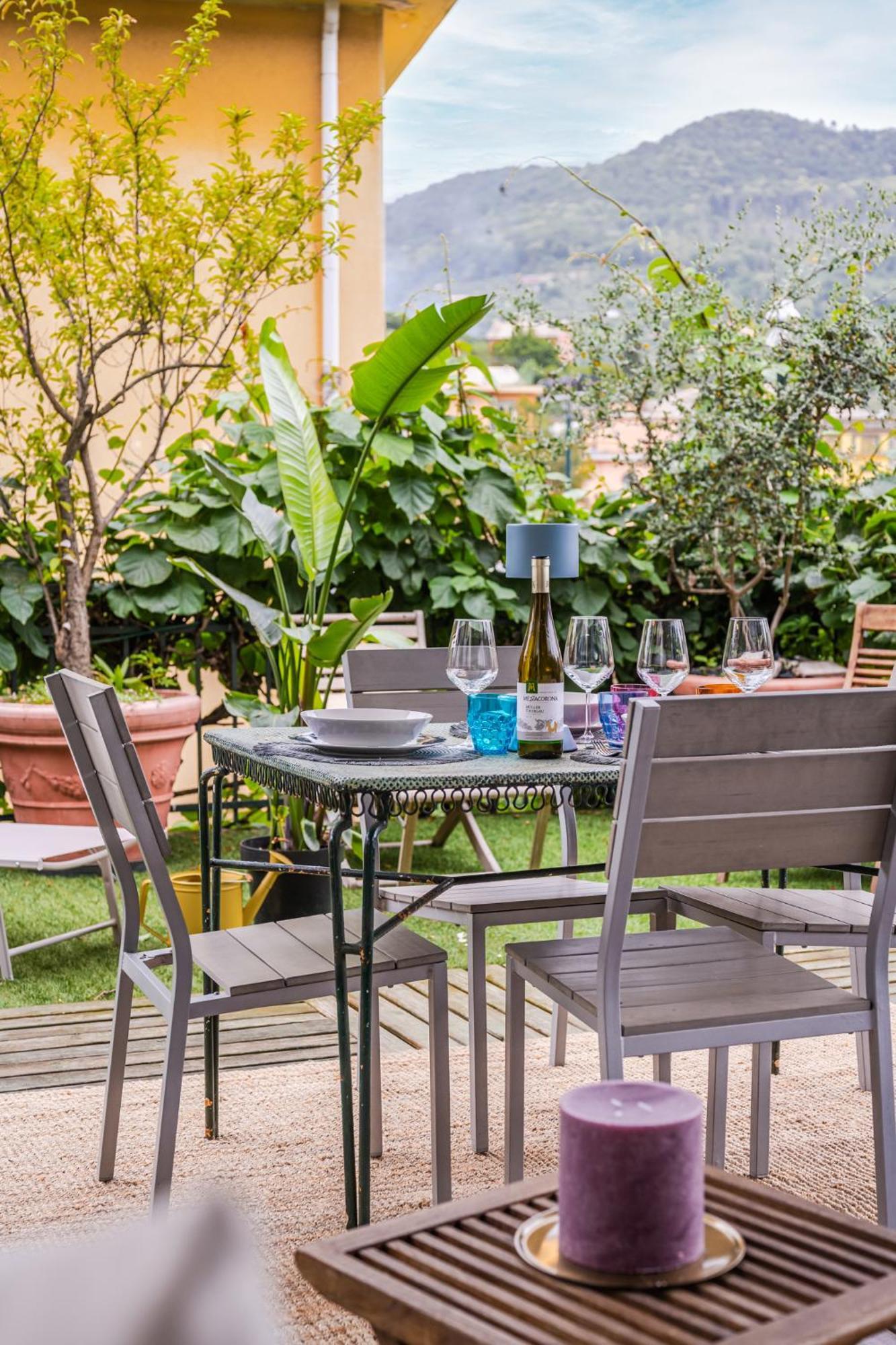 Terrazza Portofino Splendido Appartamento Con Piscina Idromassaggio - Parcheggio Gratis Santa Margherita Ligure Kültér fotó